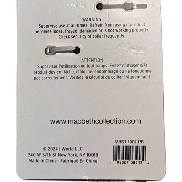 Puptown Chic Adjustable Purple Glitter Velour Dog Collar & Leash Set Size Small - Picture 15 of 15